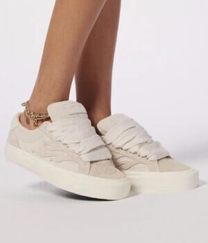NEW SABLYN sable sneaker in cream